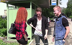 Two guys fuck redhead amateur hd porno