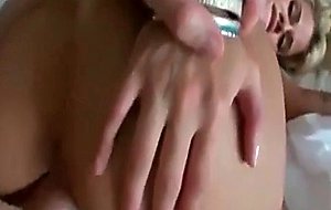 Sexy blonde amateur gets her pussy stuffed