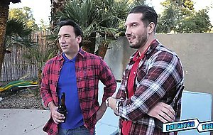 Dads getting lucky to have some teen pussies to fuck