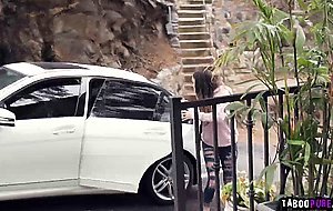 Steve fucked hard her foreign visitor Athena