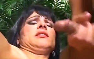 Posh Busty Brunette Pounding Her Guy