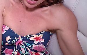 Hot stepmother Riley Jacobs keeps her stepson on a short leash