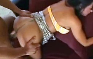 Milfy babe gets big dick