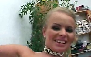 Super honey blonde anal euro slut dora venter