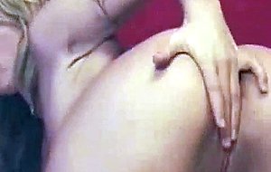 Webcam blonde anal beads