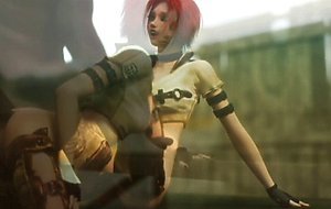 3D Monster Fucks a Hot Redhead