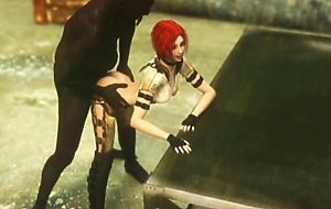3D Monster Fucks a Hot Redhead