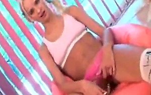 Cute blonde teen irine