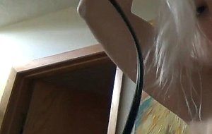 Inbedwithjayla, blowdrying my hair