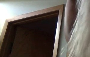 Inbedwithjayla, blowdrying my hair