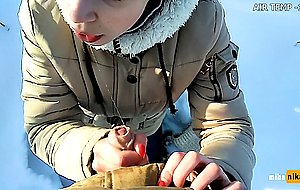 Mihanika69, extreme bj in the park. air temperatu