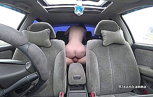 Russian fuck in car