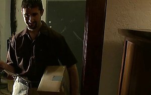 Black TS fucked bound neighbor
