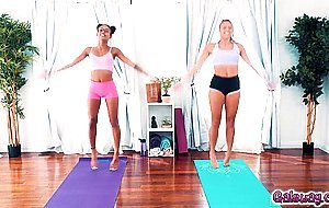 Kenzie and Chloe do the sex video from the laptop