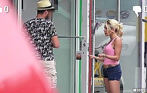 Teen slut picks up a guy who has...
