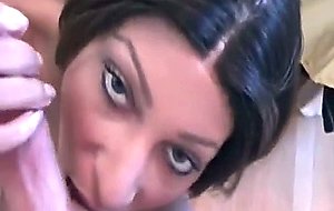 This cuties ass gets fingered while getting pounded