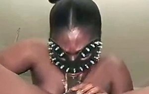 Ebony swallows 2 loads