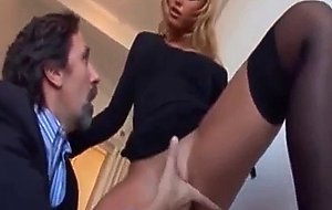 Dirty blonde wants older cock