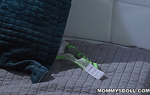 Mom and Teen Making Out with the Bra Fairy