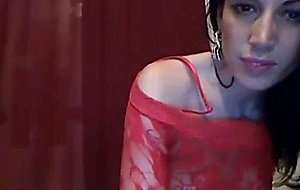 Hot brunette babe masturbation and vibrator