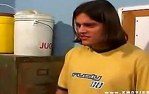 Cute teen gets cocks in all...