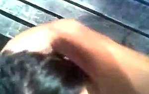 Hot tamateur teen first bj outdoor eat cum