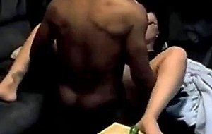Hot amateur wife bred by black stud