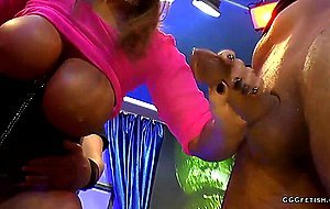 Gangbang and anal with cumshots on busty sexy susi