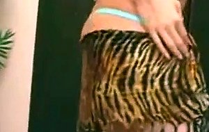 Busty tranny in threesome