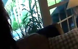 Cute teen swallows big cock