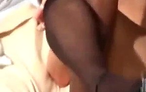 Hot blonde in bbc threesome 