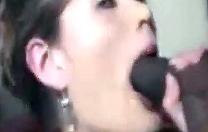 Two black men fuck white wife