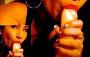 Brazil girl fucks and sucks vibrator