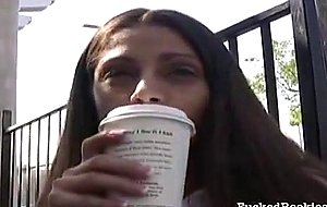 Horny amateur slut getting her pussy destroyed