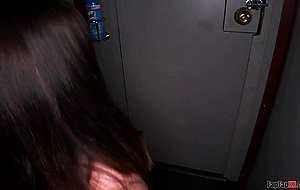 beautiful young woman beside the big penis
