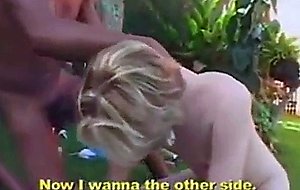 Sweet teen trany fucked on the grass