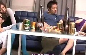 College dorm babe sucking cock