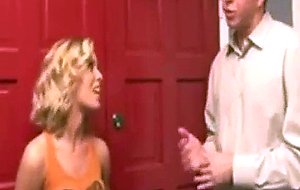 Fertile teen babysitter gets creampied