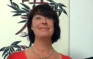 Hot mom 155 brunette german mature milf in threesome 