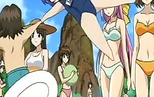 Teen anime having sex at the...