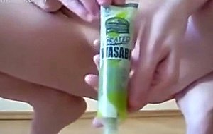 Solo anal vibrator