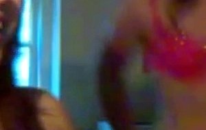 Webcam amateur lesbian tease