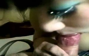 Asian milf wife big mouthful