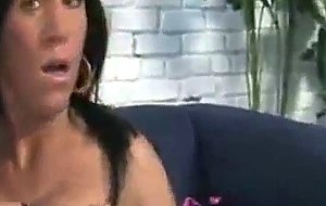 Mom swallows interacial cum for son