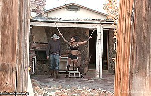 Teen car thief captured and ass fucked