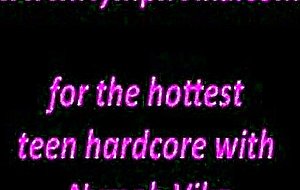 Naughty lesbian teens rubbing wet cunts