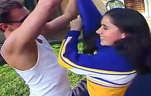 Cheerleader teen kacey fucked and jizzed