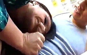 Sexy milf gets her big tits licked and sucked