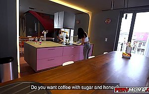 Vickie Brown welcomed her stepsons bully Josh into her house and fucks him