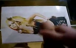 Cumming on my Fave Avril Lavinge pic